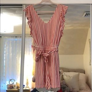 LOFT striped romper